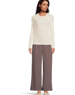 Lilla P Rib Slub Long Sleeve Crew Women's