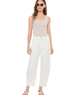 Lilla P Striped Wide Strap Tank Women's