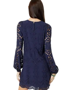 Lilly Pulitzer Alyna Long Sleeve Eyelet Dress Women's