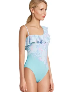 Lilly Pulitzer Caelum Ruffle One-Piece Women's