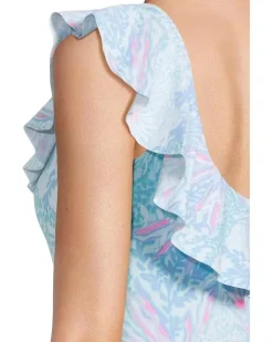 Lilly Pulitzer Caelum Ruffle One-Piece Women's
