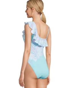 Lilly Pulitzer Caelum Ruffle One-Piece Women's