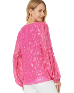 Lilly Pulitzer Cleme Long Sleeve Top Women's