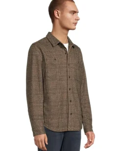 Liverpool Los Angeles Knit Long Sleeve Button Up Shirt Men's