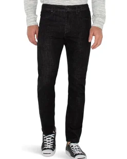 Liverpool Los Angeles Regent Relaxed Straight Black Stretch Denim Men's