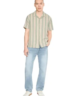 Liverpool Los Angeles Short Sleeve Button-Up Camp Shirt Men's