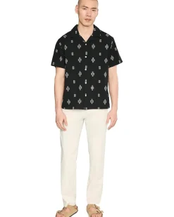 Liverpool Los Angeles Short Sleeve Button-Up Camp Shirt Men's