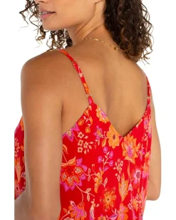 Liverpool Los Angeles Spaghetti Strap Woven Maxi Dress Women's