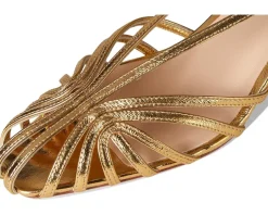 Loeffler Randall Priscilla Lattice Slingback Mid Heel Sandals Women's