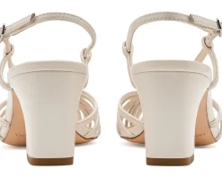 Loeffler Randall Priscilla Lattice Slingback Mid Heel Sandals Women's