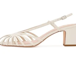 Loeffler Randall Priscilla Lattice Slingback Mid Heel Sandals Women's