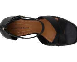 Lucky Brand Herrika Cross Band High Heel Sandals Women's
