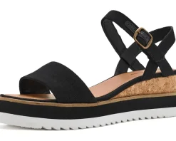 Lucky Brand Temay Platform Wedge Sandals Women's