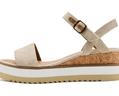 Lucky Brand Temay Platform Wedge Sandals Women's