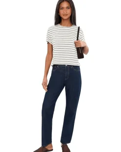 Madewell Bella Slub Tee Stripe Women's