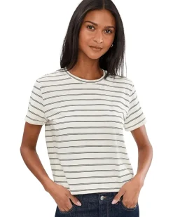 Madewell Bella Slub Tee Stripe Women's