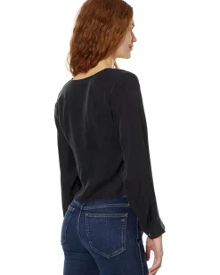 Madewell Brushed Ruched-Front Top Women's