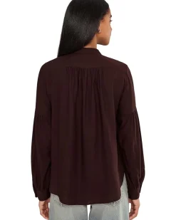 Madewell Carmen Shirt - Cotton Modal Heather Flannel Women's