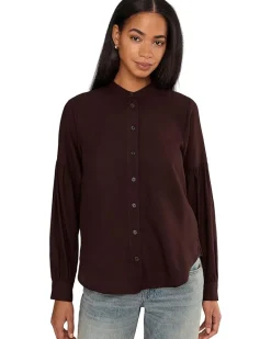 Madewell Carmen Shirt - Cotton Modal Heather Flannel Women's