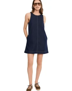 Madewell Denim Mini Shift Dress Women's