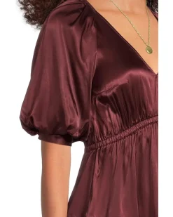 Madewell Kathleen Top- Unitedtex Stretch Satin Women's