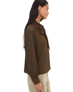 Madewell Kimberly Tie Neck Top Women's