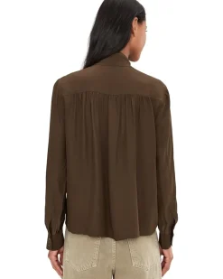 Madewell Kimberly Tie Neck Top Women's