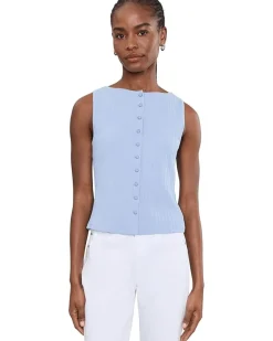Madewell Ribbed Crewneck Shell Top Women's