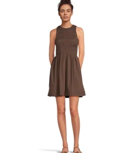 Madewell Selena Smocked Mini Women's