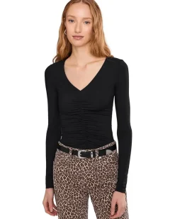 Madewell Slinky V-neck Top Women's