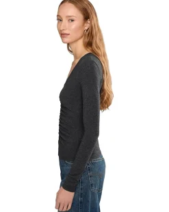 Madewell Slinky V-neck Top Women's