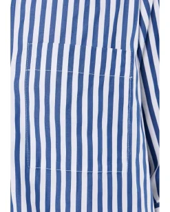 Madewell The Signature Y-Neck Shirt in Poplin Women's