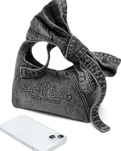 Marc Jacobs The Bow Denim Mini Sack Bag