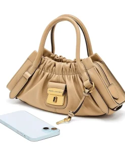 Marc Jacobs The Denim Suede Cristina Small Satchel