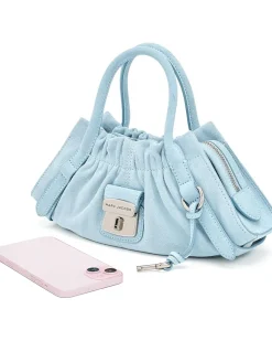 Marc Jacobs The Denim Suede Cristina Small Satchel