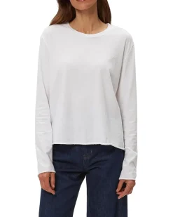 Michael Stars Aiko Crew Neck Rolled Edge Tee Women's