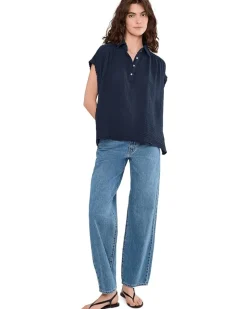 Michael Stars Avalon Pop Over Top Women's