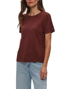 Michael Stars Becca Short Sleeve Crew Neck Tee Women's