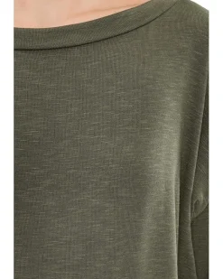 Michael Stars Clara 3/4 Sleeve On/Off Shoulder Women's