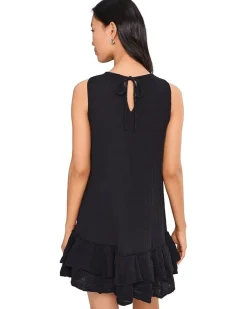 Michael Stars Dhaliah Ruffle Mini Dress Women's