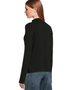 Michael Stars Farrah Mock Neck Top Women's