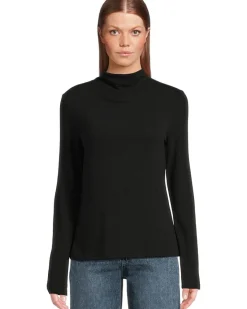 Michael Stars Farrah Mock Neck Top Women's