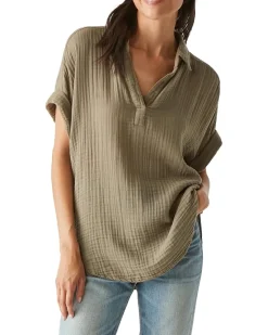 Michael Stars Gigi Popover Top Women's