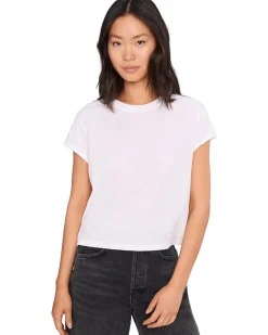 Michael Stars Grayson Cropped Crew Neck Women's