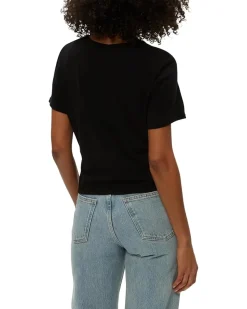 Michael Stars Hollis Criss Cross Tee Women's