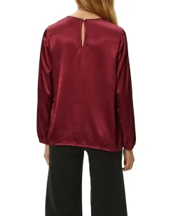 Michael Stars Lali Crew Neck Blouse Women's