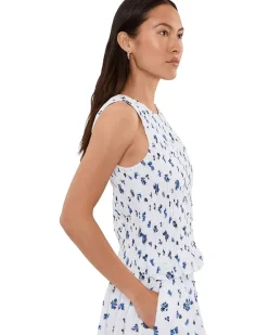 Michael Stars Marsha Smocked Tank Women's