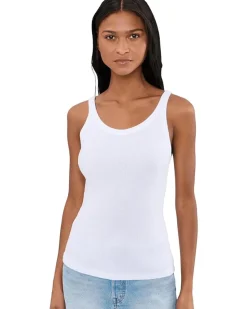 Michael Stars Nicole Wide Crew Tank Women's