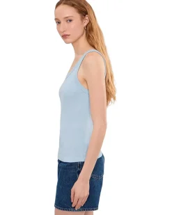 Michael Stars Nicole Wide Crew Tank Women's