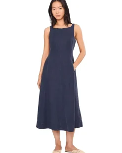 Michael Stars Palmira Fit & Flare Midi Dress Women's